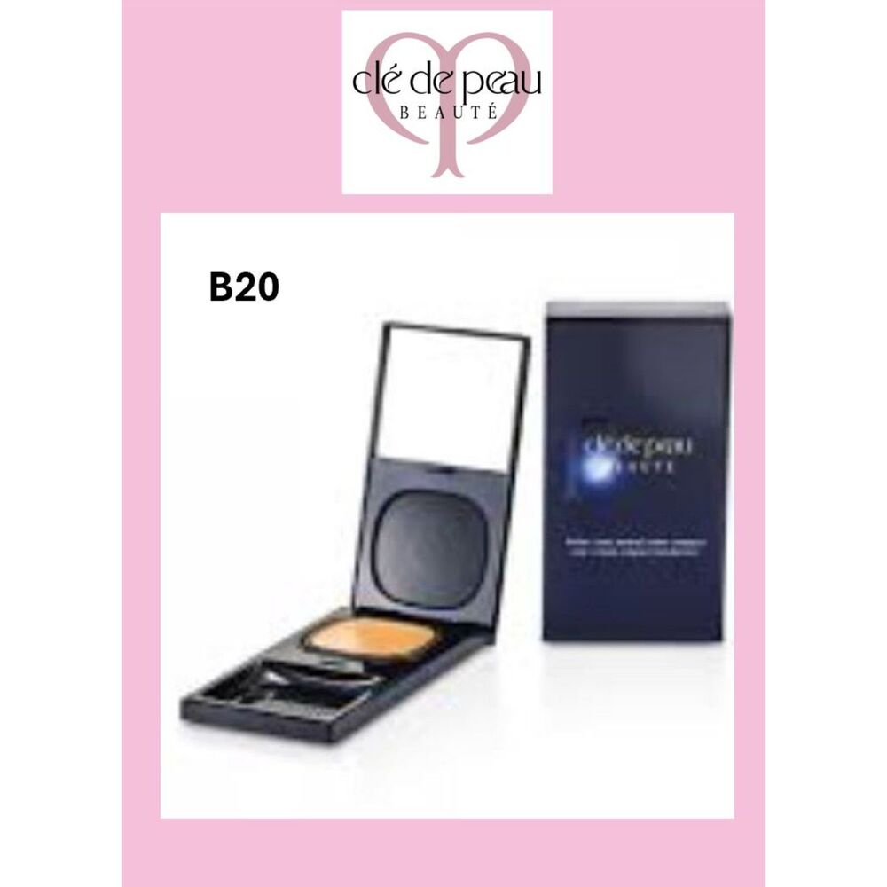 Cle De Peau | TEINT NATUREL CREAM COMPACT FOUNDATION B20 New with Case